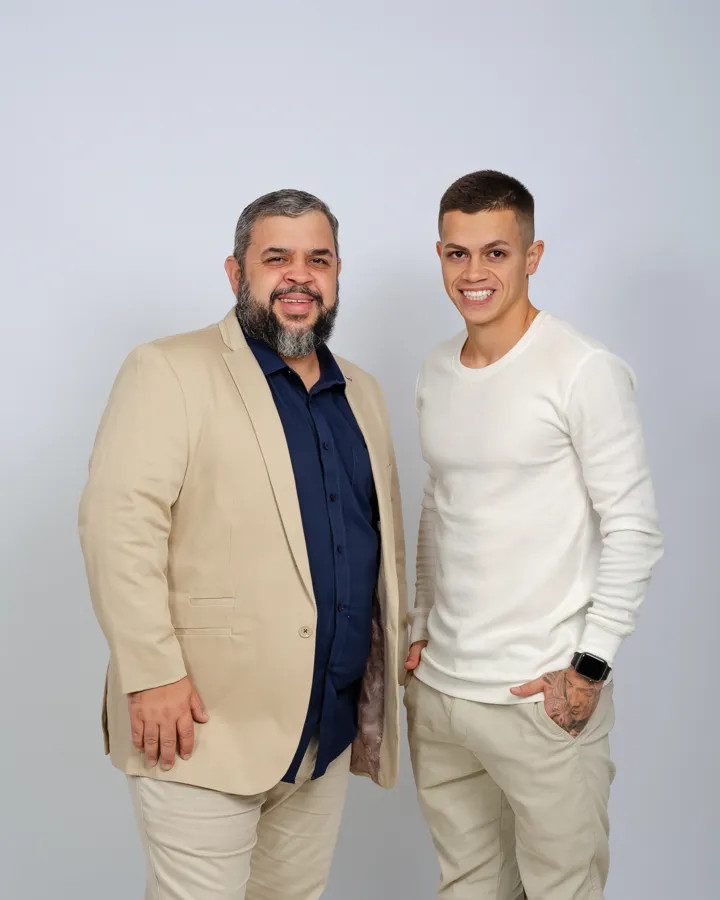 Philipe e Alexandre, da Agência Gerber
